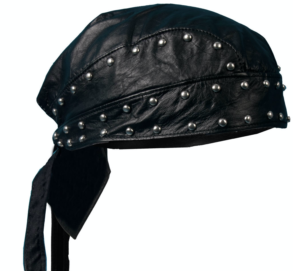 Studded Leather Headwrap